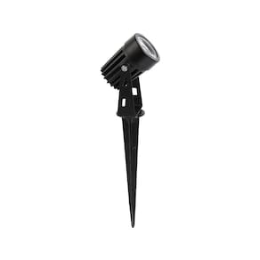 Espeto Para Jardim Nordecor Oyne Led 3w Bivolt Preto Luz Verde 6136
