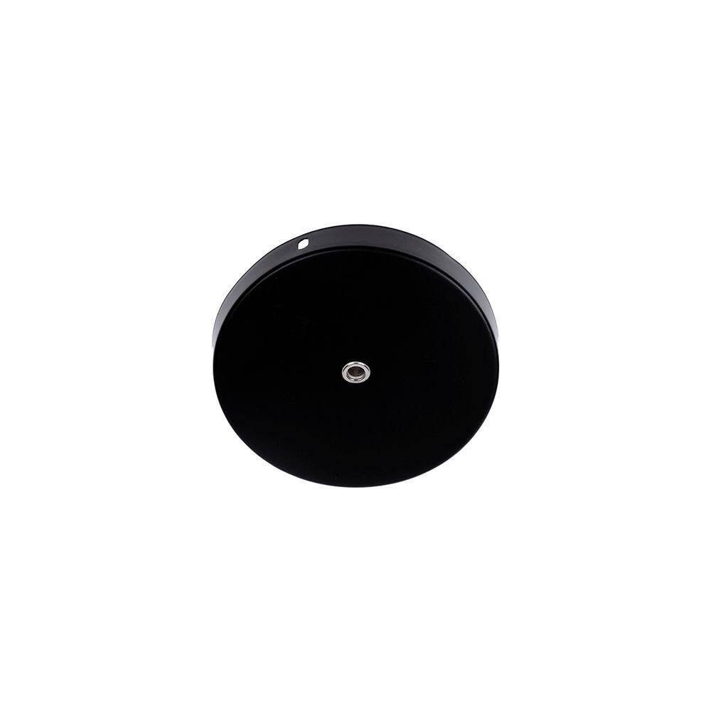 Canopla De Sobrepor Nordecor Para Spot - Pendente 12cm Preta Preto 6207