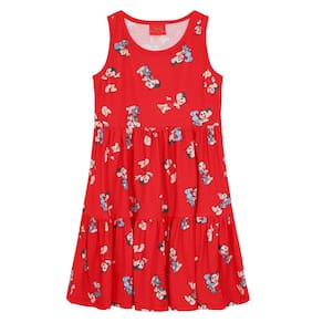 Vestido infantil menina da turma da mônica Brandili