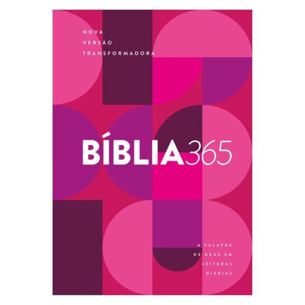 Bíblia 365 Nvt Roxa Feminina