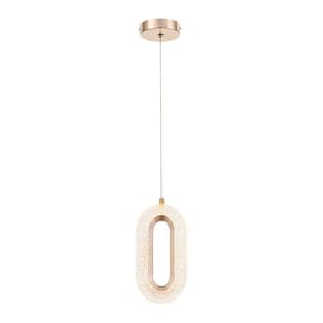 Lustre Pendente Astraled Cetus Pt-9108 Dourado Brilho Led Bivolt Dourado Pt-9108