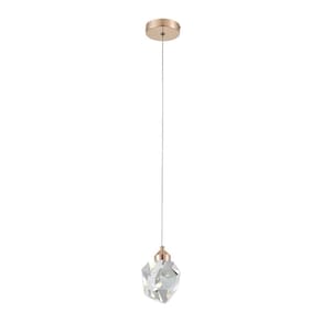 Lustre Pendente Astraled Celeste Pt-9120 Dourado Brilho Led Bivolt Dourado Pt-9120