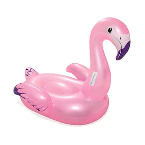 Boia Infantil Inflável Flamingo Rosa Bestway 1,27M X 1,27M