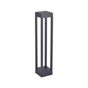 Luminária De Jardim Nordecor Zean 2684 60cm Led 10w Bivolt Preto 3000k Luz Amarela Preto 2684