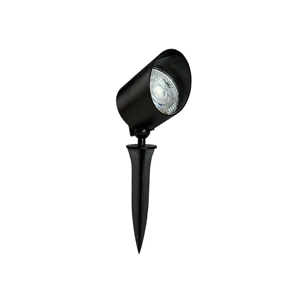 Espeto Para Jardim Nordecor Bez Led 7w Bivolt Preto 3000k Luz Amarela 6165