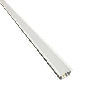 Perfil De Led De Embutir Save Energy Lls Flex Ii 1 Metro Led 5700k Branco
