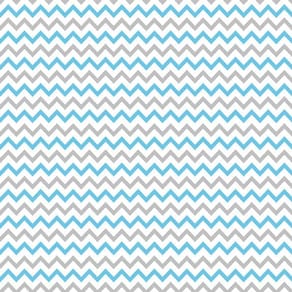 Papel Parede Azul Branco E Cinza Chevron Decorativo Adesivo