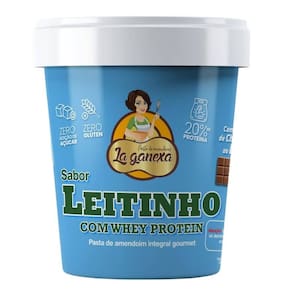 Pasta de Amendoim Integral (450g) La Ganexa