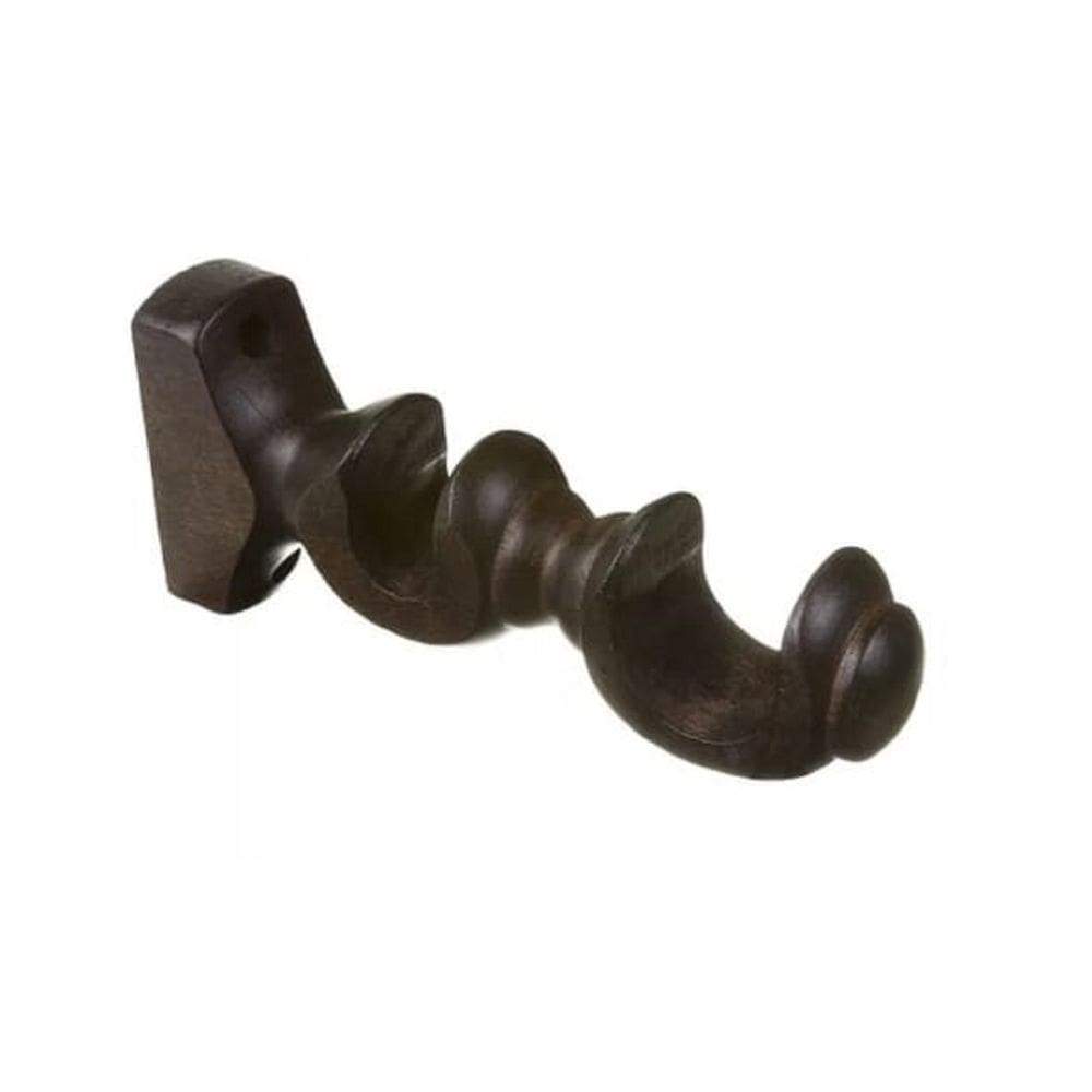 Kit Suporte Duplo 19/28mm Imbuia Madeira Par