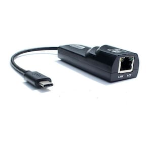 Adaptador Usb Tipo C 3.1 P Rede Rj45 Gigabit 10/100/1000Mbps