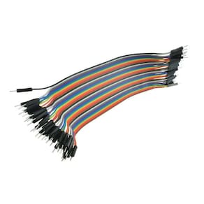 Cabo Jumper Macho X Macho 40 Unidades Para Arduino