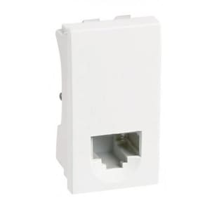 Módulo Entrada Rj11 2 Fios Telefone - Blux Home Branco