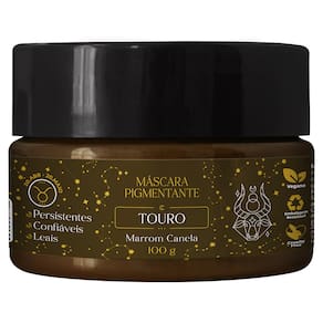 Máscara Pigmentante Kamaleão SIGNOS Touro Marrom Canela 100g