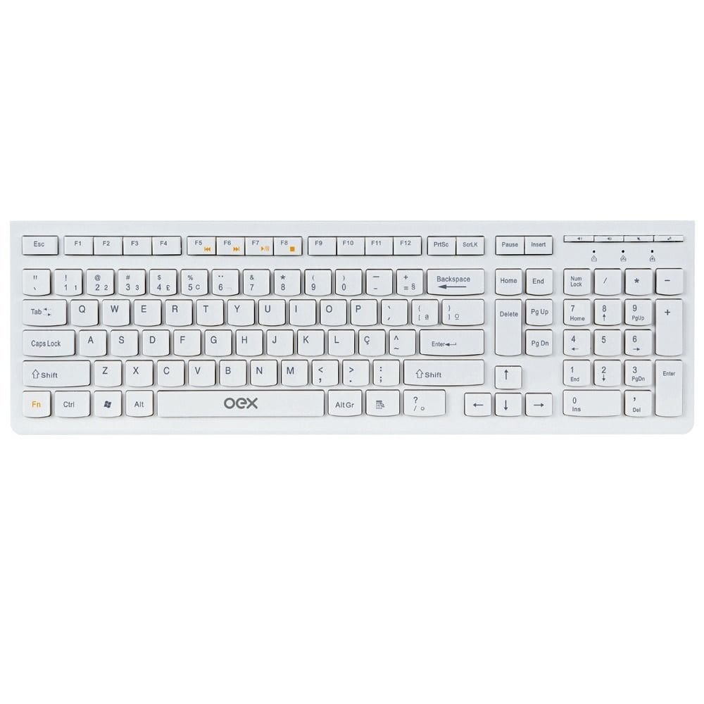 Teclado TC300 Branco USB - Oex Homologação: 30491401993