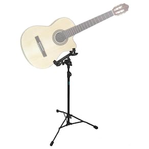 Suporte Pedestal Ask Egv Violão Guitarra Ajuste Usar Em Pé