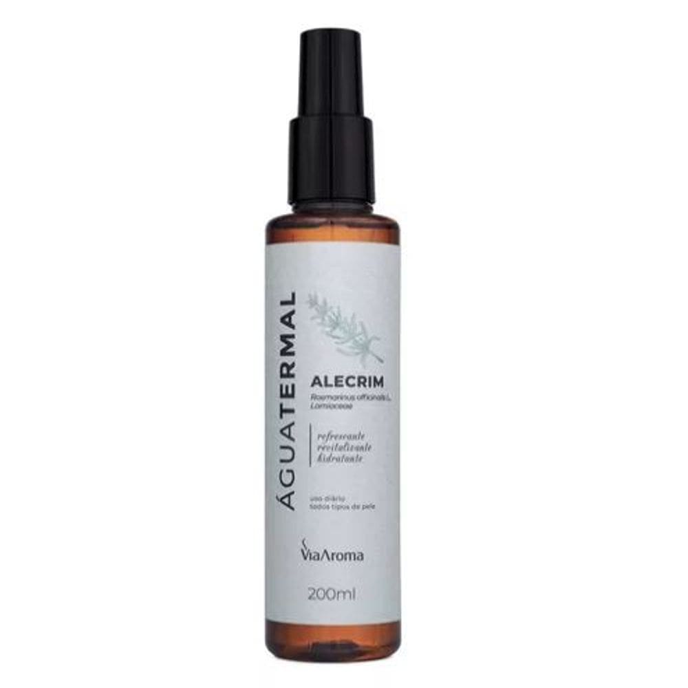 Água Termal com Óleo Essencial de Alecrim Via Aroma - 200ml