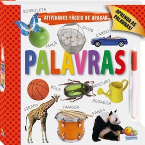 Livro Palavras - Coleção Atividades Fáceis de Apagar