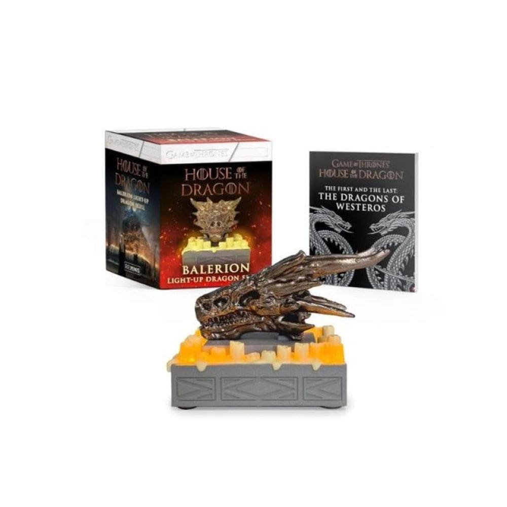 House Of The Dragon - Balerion Light-Up Dragon Skull