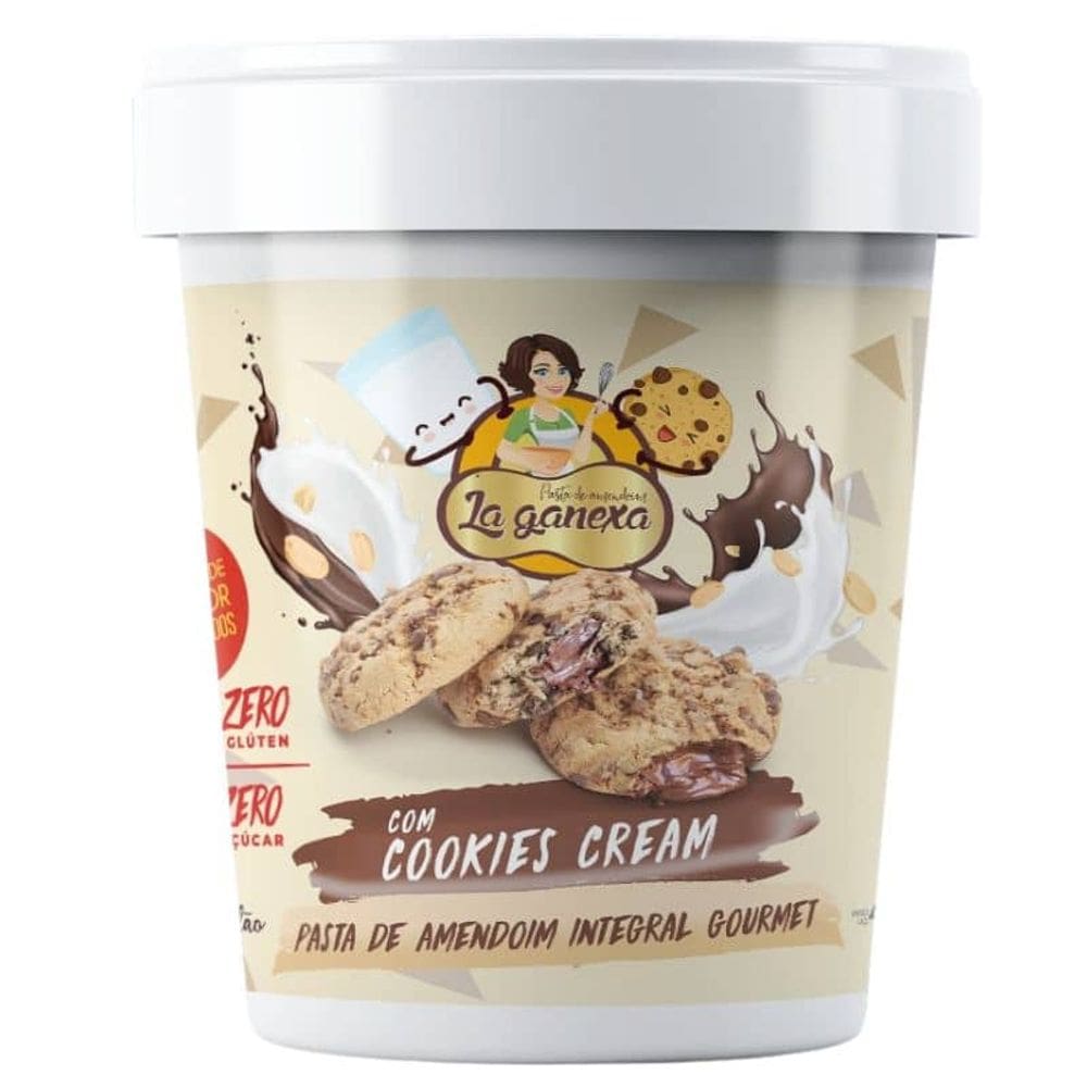 Pasta de Amendoim Integral (450g) La Ganexa