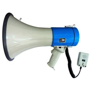 Megafone 25W Com Microfone De Mão, Usb E Sirene Sk 66 - Csr