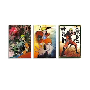 Quadro Decorativo Animes Naruto Shippuden 3 Und