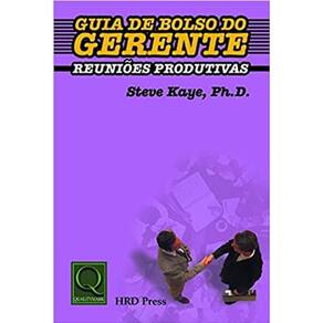 Livro Guia De Bolso Do Gerente - Reuniões Produtivas