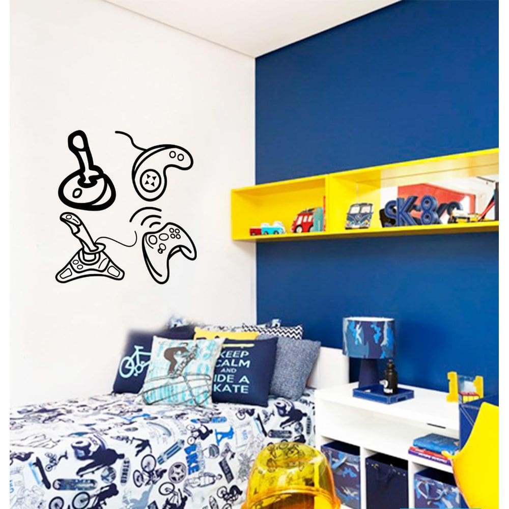 Adesivo Decorativo Controle De Vídeo Game Para Quarto