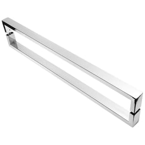 Puxador Master Inox U 90cm Aço Inox Polido Alto Brilho