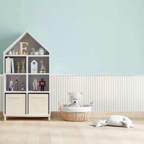 Acabamento em L para Painel Ripado Pvc 3,00x0,25x0,14 Branco