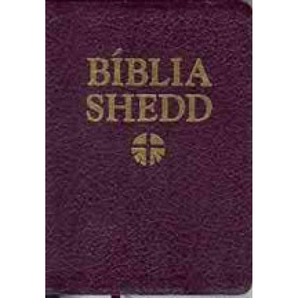 Bíblia Shedd - Couro Bonded Preta