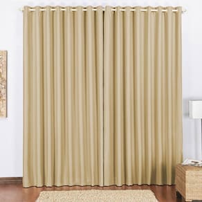 Cortina Blackout Trilho Comum Tecido 4,0x2,80M Avelã