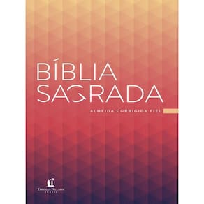 Bíblia Acf Prisma Coral, Brochura, Econômica