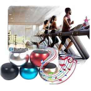 Caixa De Som Metal Mini Bluetooth Academia Malhação Treino