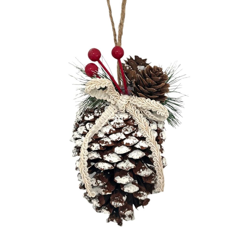 Enfeite Pinha 12cm CV244478 Cazza