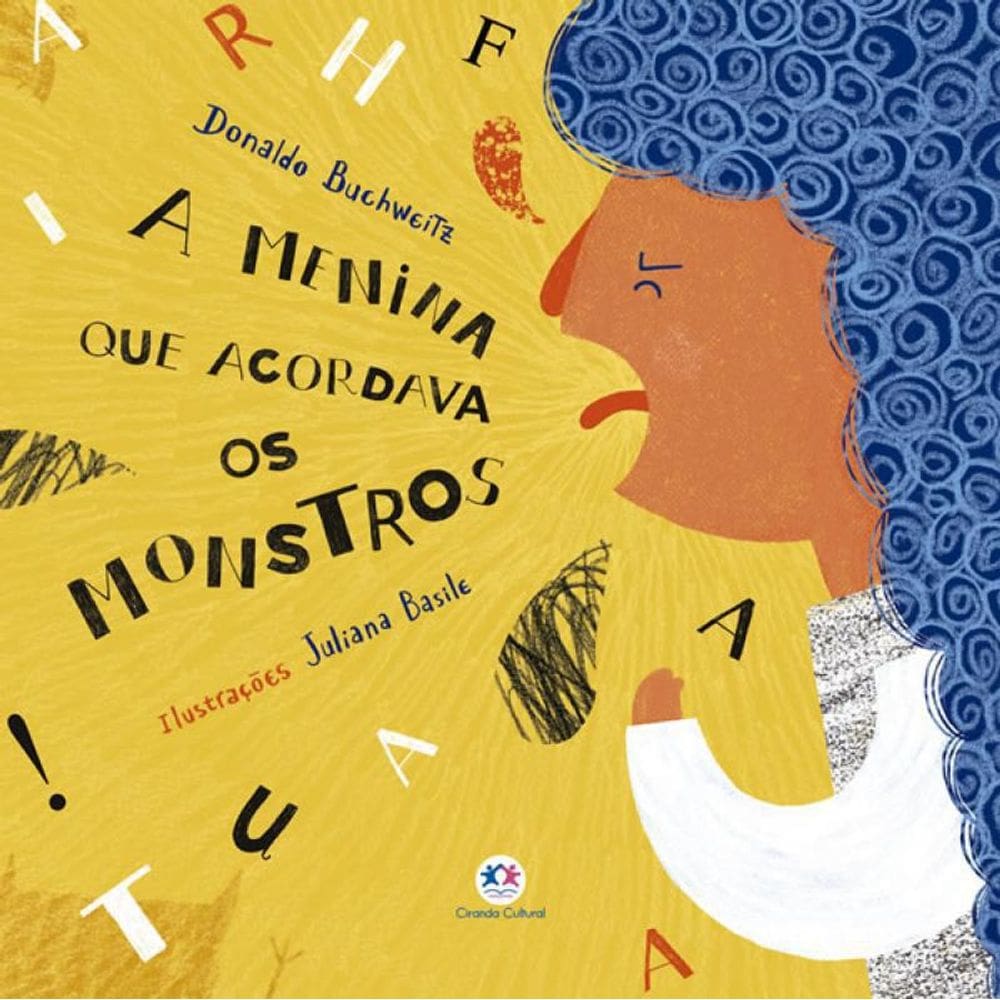 Livro A Menina Que Acordava Os Monstros
