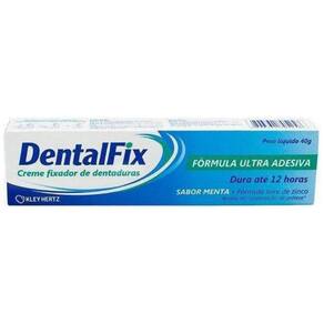 Fixador Dentalfix - Creme - Sabor Menta - 40G