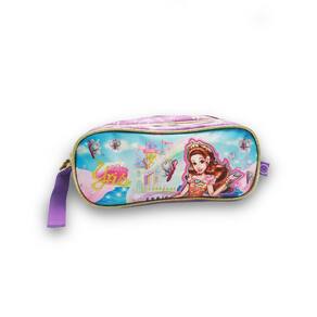 Estojo Escolar Duplo Princesa Yris Infantil Cor Lilás