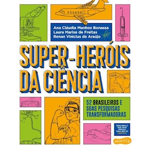 Livro Super-Heróis Da Ciência