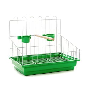 Poleiro Calopsita Contrera Poltrona Com Bandeja Verde