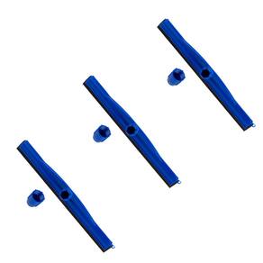 Rodo De Borracha Dupla Epdm Sem Cabo 35Cm Kit 3 Unid