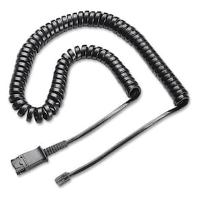 Cabo Espiral Modular Qd U10P P/N: 27190-01 Plantronics