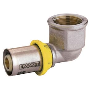 Cotovelo Emmeti Prensar Tubo 26Mm X 3/4 Fêmea 28125046