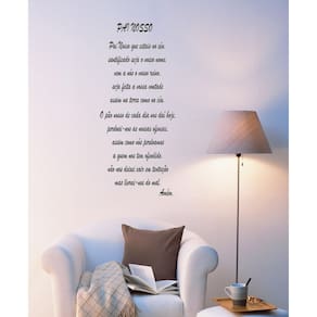 Adesivos Decorativo De Parede Oração Pai Nosso Para Sala