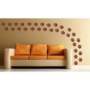 Adesivos Decorativos 72 Patinhas Para Carro Cozinha Chão