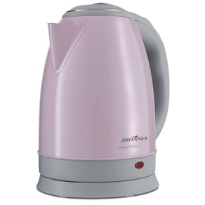 Chaleira Bule Eletrico Britania 1,8l Rosa Com Desligamento Automatico