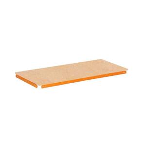 Conjunto Prateleiras Osb Estante Em Aço Monta Carga 600 Laranja Presto