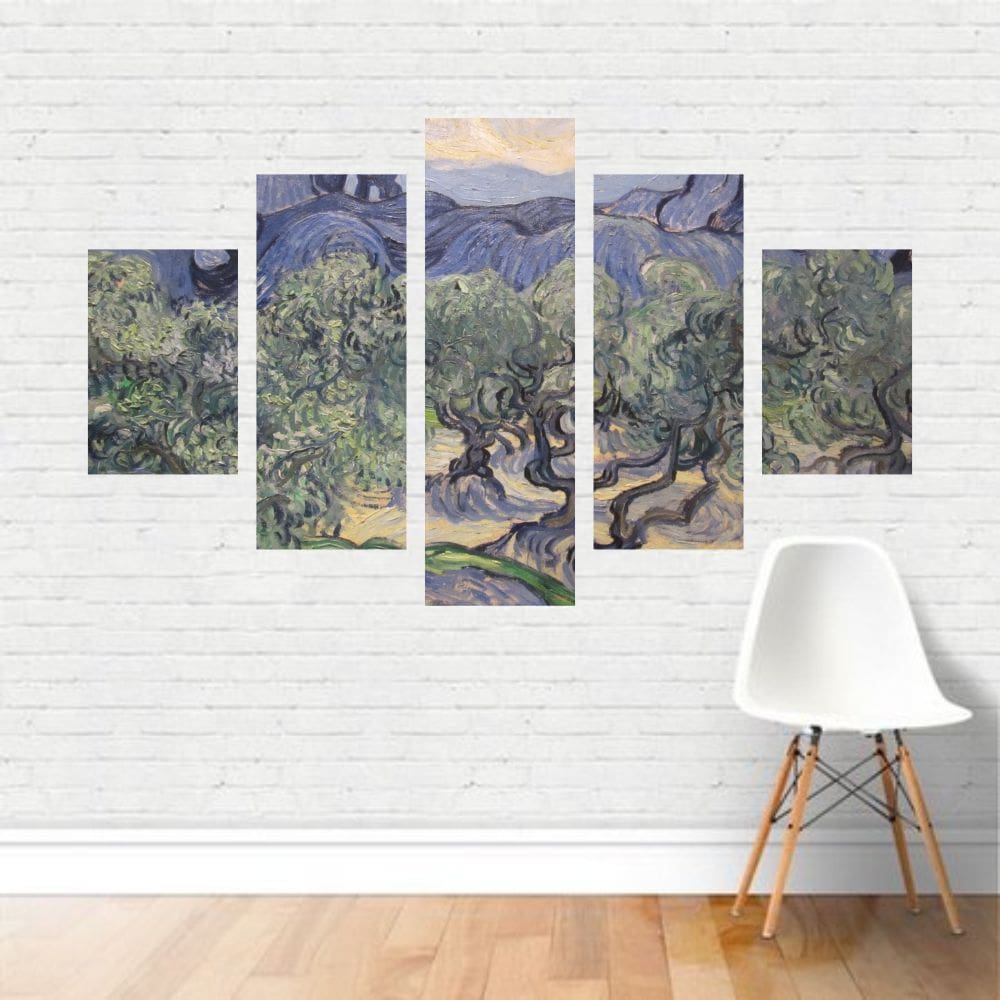 Quadro Artístico As Oliveiras Vinc. Van Gogh Paul Guigou Canvas