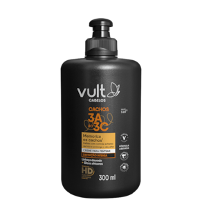 Vult Cabelos Cachos 3A ao 3C Definição Intensa - Creme para Pentear 300ml