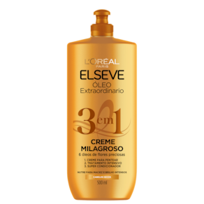 Elseve L`Oréal Paris Óleo Extraordinário 3 em 1 - Creme de Pentear 500ml