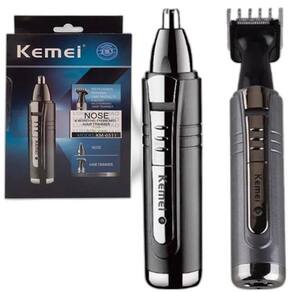 Maquina Barbear Kemei Recarregável Profissional Km-6511